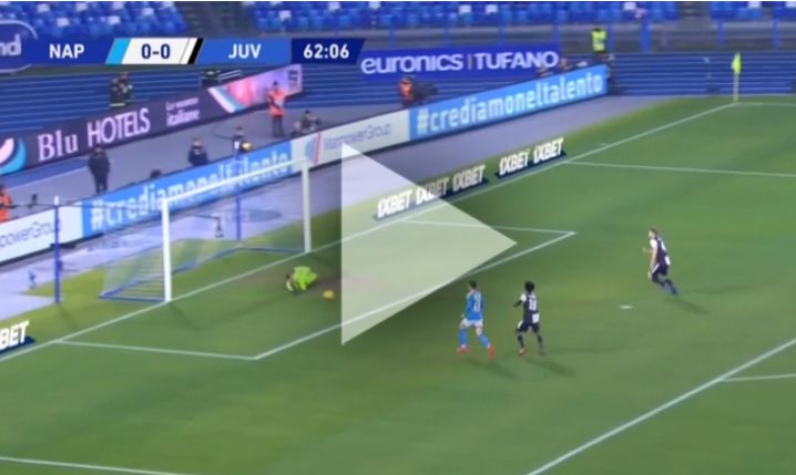 Zieliński STRZELA GOLA z Juventusem! 1-0 [VIDEO]
